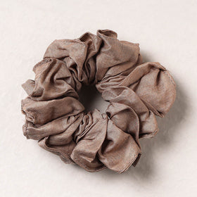   Handmade Tussar Silk Elastic Rubber Band/Scrunchie 