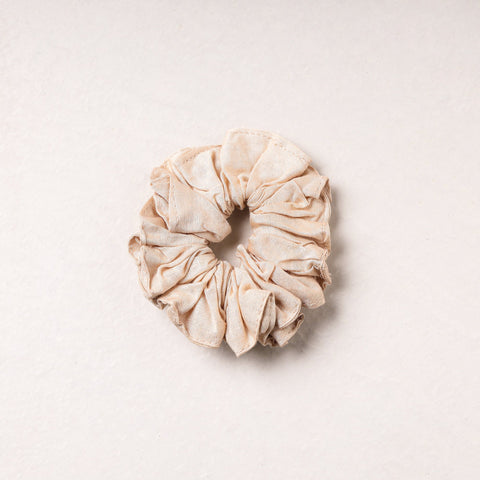   Handmade Tussar Silk Elastic Rubber Band/Scrunchie 