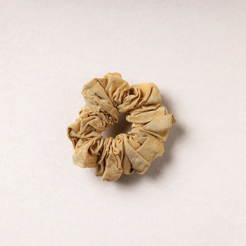   Handmade Tussar Silk Elastic Rubber Band/Scrunchie 