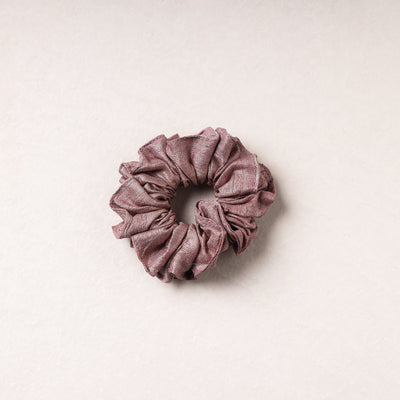   Handmade Tussar Silk Elastic Rubber Band/Scrunchie 