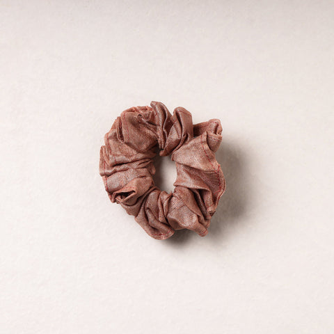   Handmade Tussar Silk Elastic Rubber Band/Scrunchie 