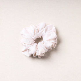   Handmade Tussar Silk Elastic Rubber Band/Scrunchie 