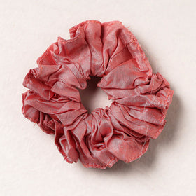   Handmade Tussar Silk Elastic Rubber Band/Scrunchie 