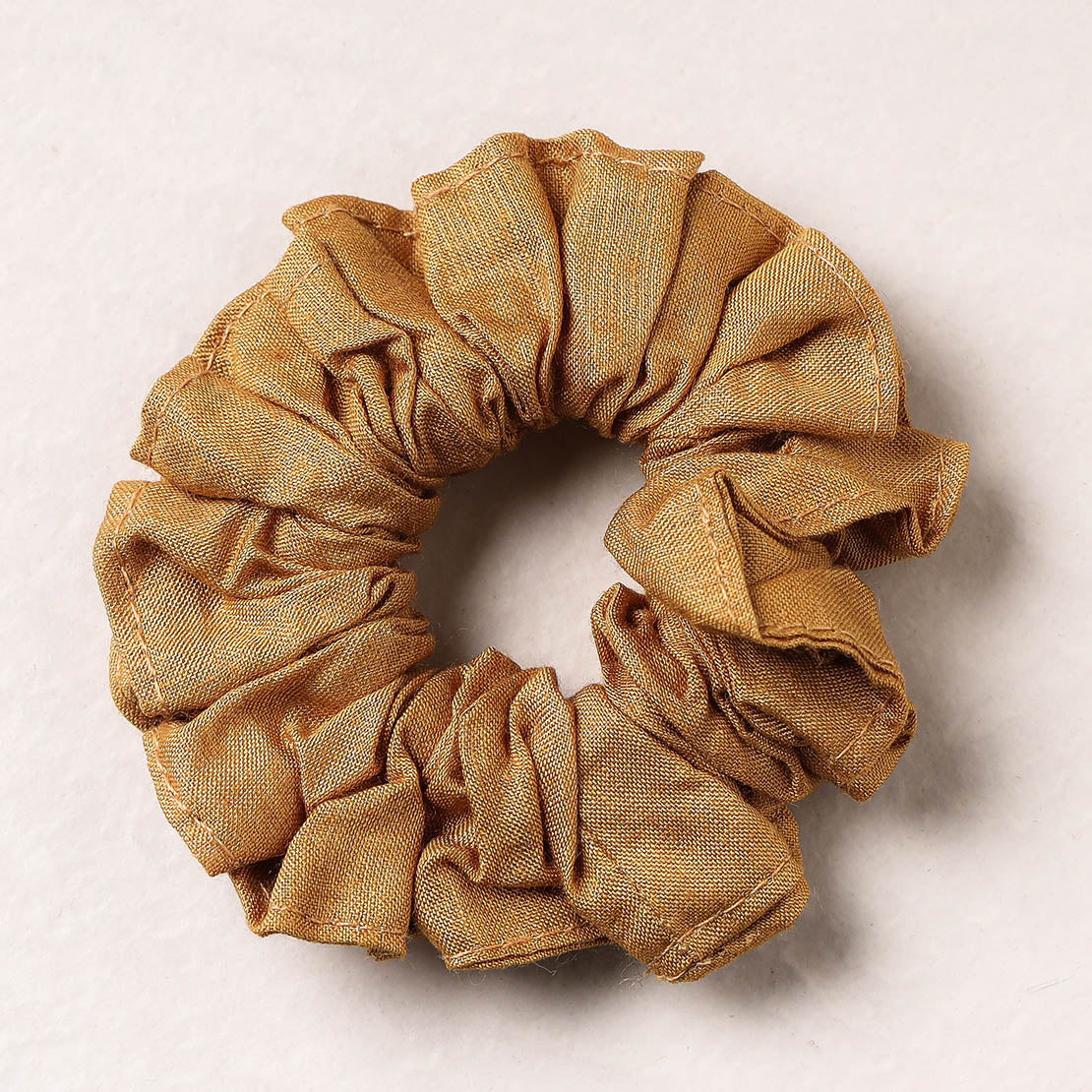   Handmade Tussar Silk Elastic Rubber Band/Scrunchie 