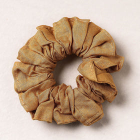   Handmade Tussar Silk Elastic Rubber Band/Scrunchie 