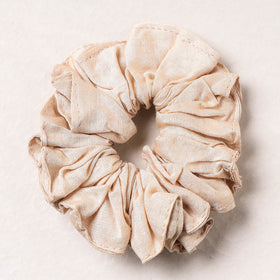   Handmade Tussar Silk Elastic Rubber Band/Scrunchie 