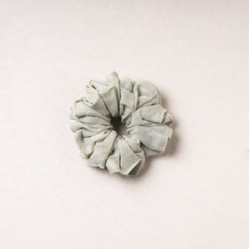   Handmade Tussar Silk Elastic Rubber Band/Scrunchie 