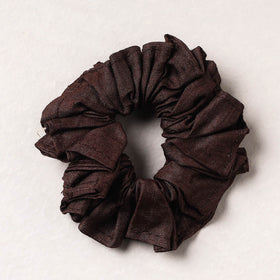   Handmade Tussar Silk Elastic Rubber Band/Scrunchie 