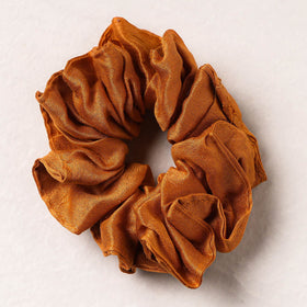   Handmade Tussar Silk Elastic Rubber Band/Scrunchie 