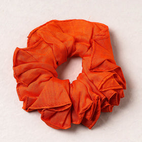   Handmade Tussar Silk Elastic Rubber Band/Scrunchie 