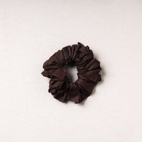   Handmade Tussar Silk Elastic Rubber Band/Scrunchie 