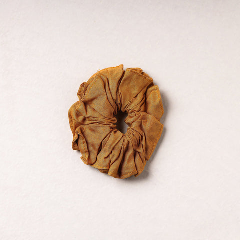   Handmade Tussar Silk Elastic Rubber Band/Scrunchie 