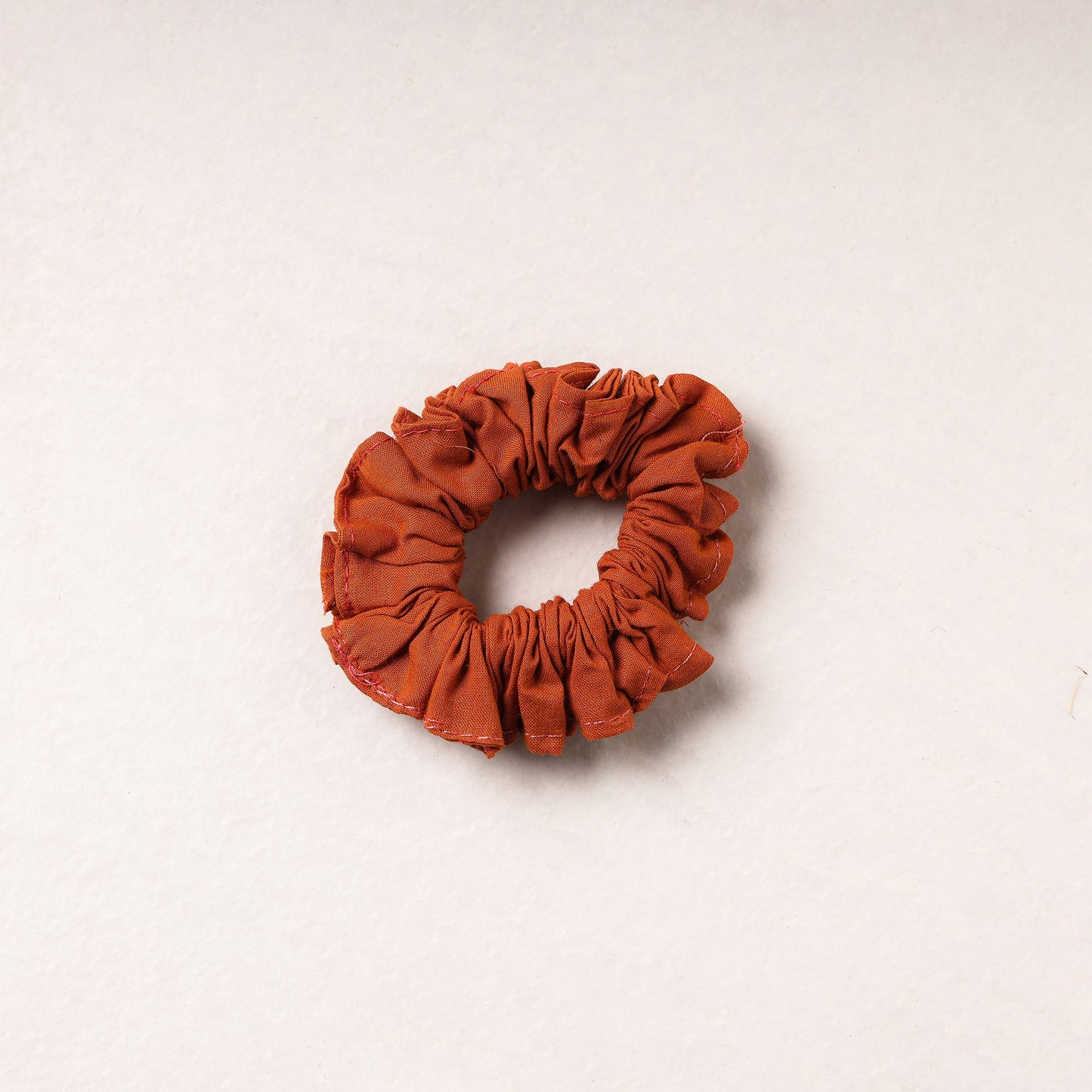   Handmade Tussar Silk Elastic Rubber Band/Scrunchie 
