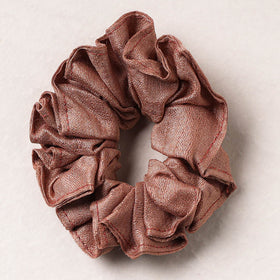   Handmade Tussar Silk Elastic Rubber Band/Scrunchie 