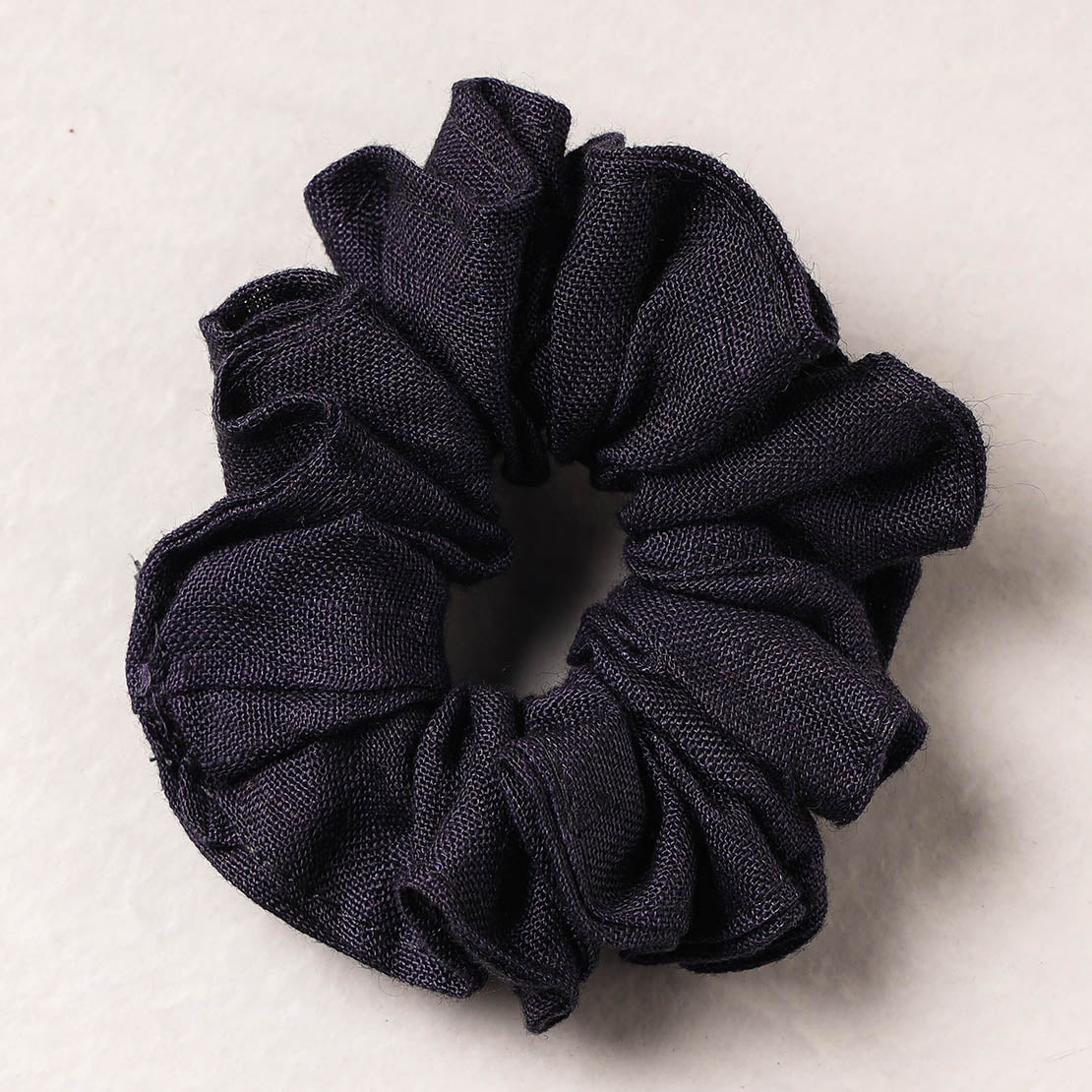   Handmade Tussar Silk Elastic Rubber Band/Scrunchie 