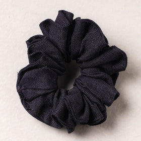   Handmade Tussar Silk Elastic Rubber Band/Scrunchie 