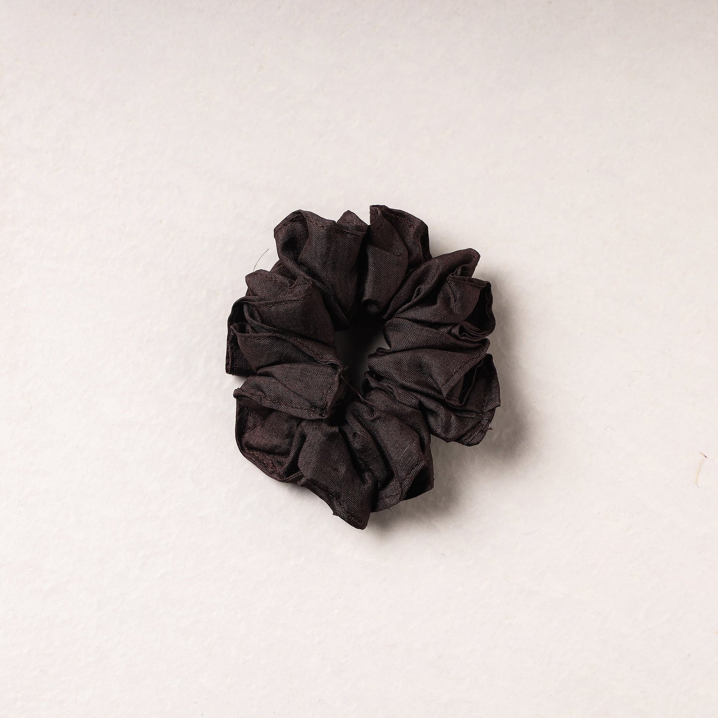   Handmade Tussar Silk Elastic Rubber Band/Scrunchie 