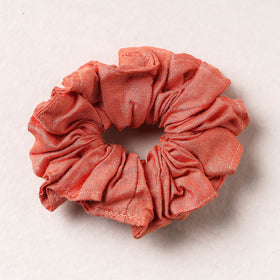   Handmade Tussar Silk Elastic Rubber Band/Scrunchie 