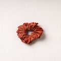   Handmade Tussar Silk Elastic Rubber Band/Scrunchie 