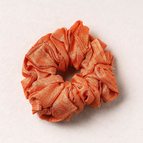   Handmade Tussar Silk Elastic Rubber Band/Scrunchie 