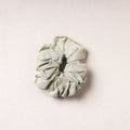   Handmade Tussar Silk Elastic Rubber Band/Scrunchie 