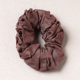   Handmade Tussar Silk Elastic Rubber Band/Scrunchie 