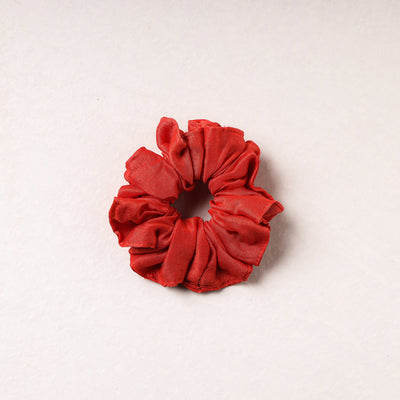   Handmade Tussar Silk Elastic Rubber Band/Scrunchie 