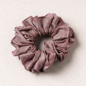   Handmade Tussar Silk Elastic Rubber Band/Scrunchie 