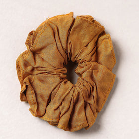   Handmade Tussar Silk Elastic Rubber Band/Scrunchie 