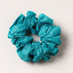   Handmade Tussar Silk Elastic Rubber Band/Scrunchie 