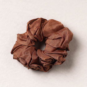   Handmade Tussar Silk Elastic Rubber Band/Scrunchie 