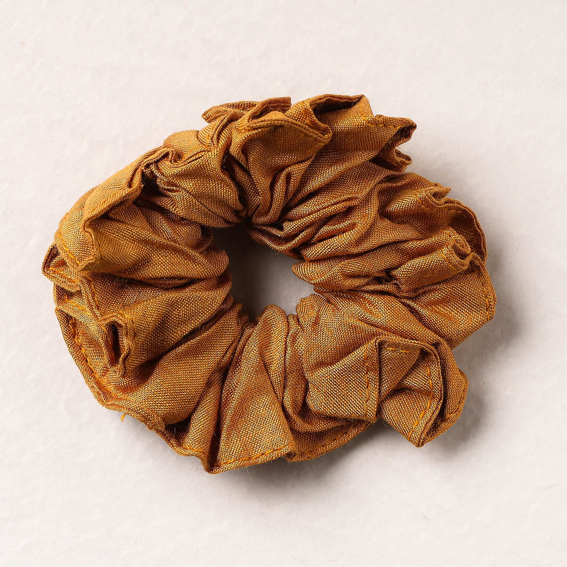   Handmade Tussar Silk Elastic Rubber Band/Scrunchie 