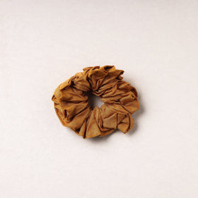   Handmade Tussar Silk Elastic Rubber Band/Scrunchie 