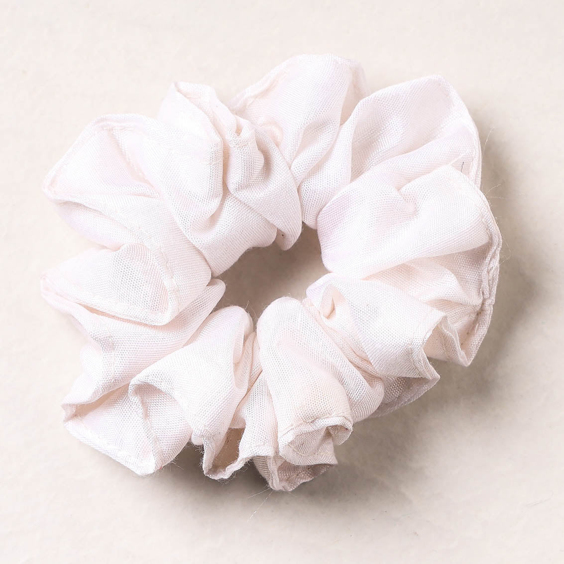   Handmade Tussar Silk Elastic Rubber Band/Scrunchie 