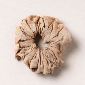   Handmade Tussar Silk Elastic Rubber Band/Scrunchie 