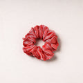   Handmade Tussar Silk Elastic Rubber Band/Scrunchie 