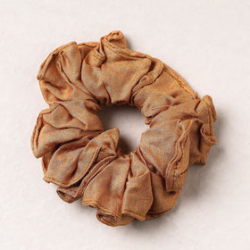   Handmade Tussar Silk Elastic Rubber Band/Scrunchie 
