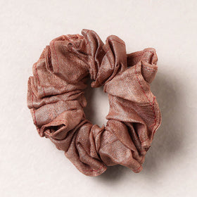   Handmade Tussar Silk Elastic Rubber Band/Scrunchie 