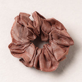   Handmade Tussar Silk Elastic Rubber Band/Scrunchie 
