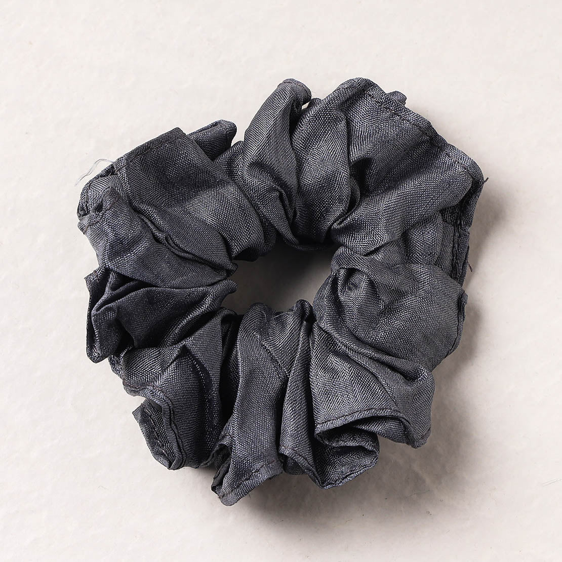   Handmade Tussar Silk Elastic Rubber Band/Scrunchie 