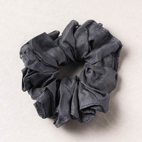   Handmade Tussar Silk Elastic Rubber Band/Scrunchie 