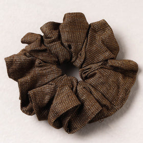   Handmade Tussar Silk Elastic Rubber Band/Scrunchie 