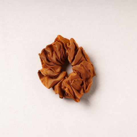   Handmade Tussar Silk Elastic Rubber Band/Scrunchie 