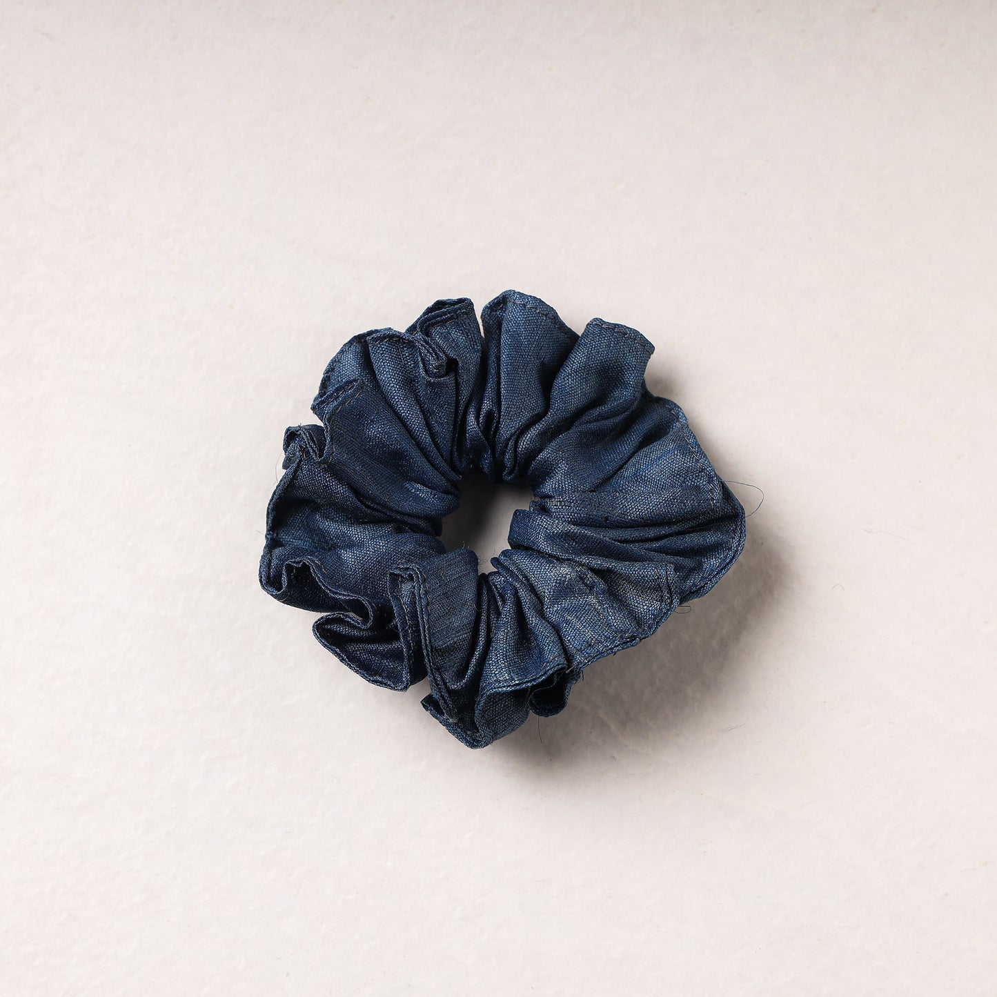   Handmade Tussar Silk Elastic Rubber Band/Scrunchie 
