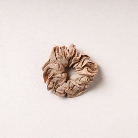   Handmade Tussar Silk Elastic Rubber Band/Scrunchie 