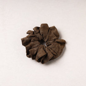   Handmade Tussar Silk Elastic Rubber Band/Scrunchie 