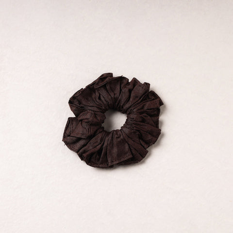   Handmade Tussar Silk Elastic Rubber Band/Scrunchie 
