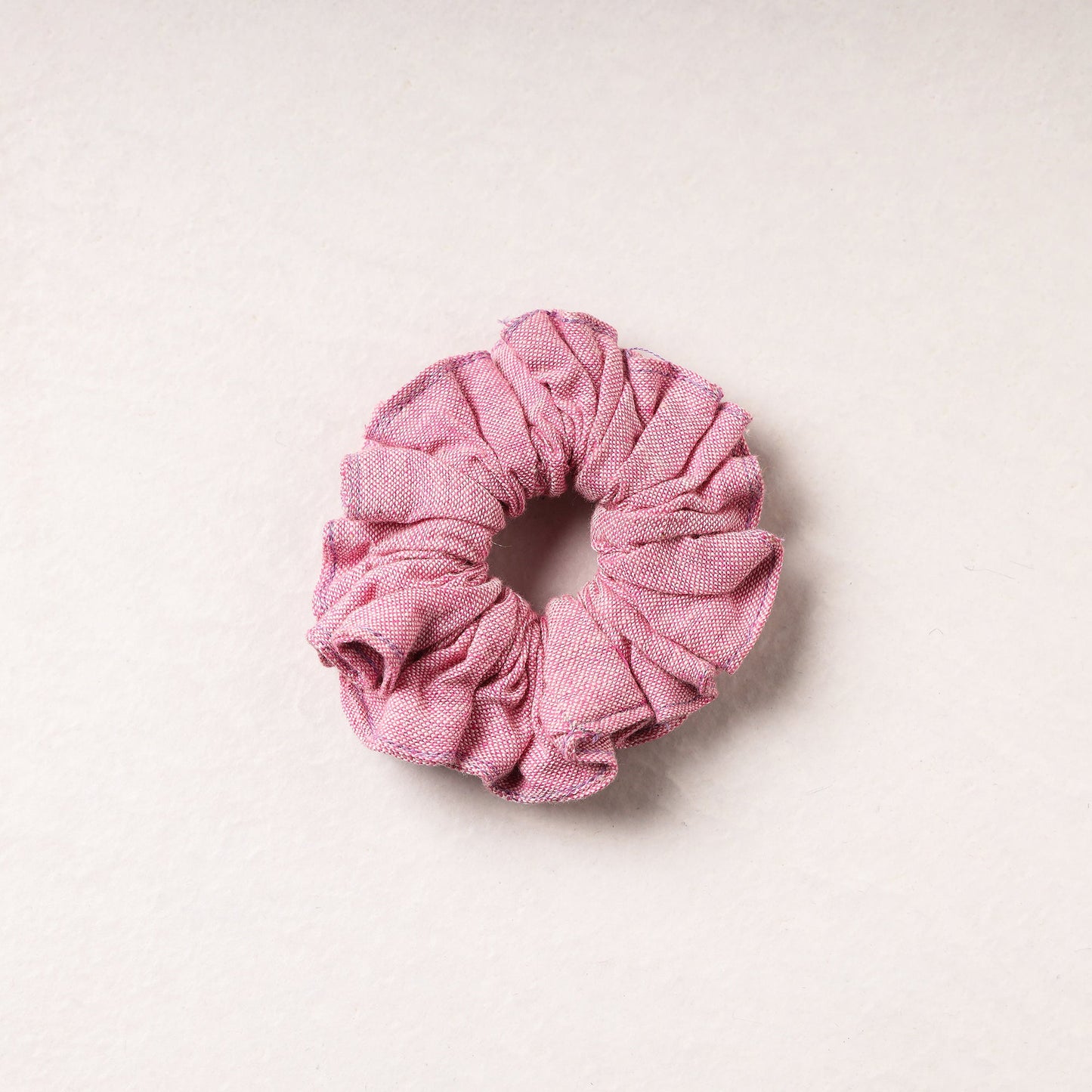   Handmade Tussar Silk Elastic Rubber Band/Scrunchie 