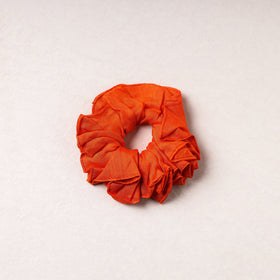   Handmade Tussar Silk Elastic Rubber Band/Scrunchie 
