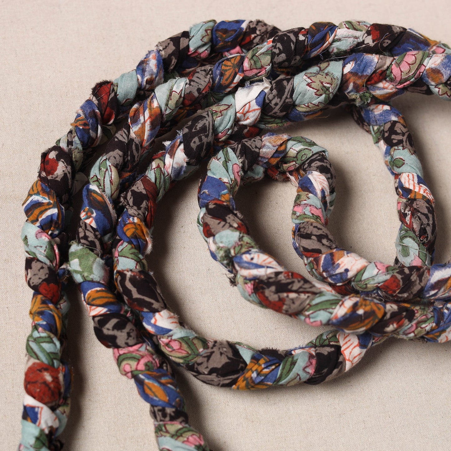  Handmade Upcycled Fabric Skipping Rope